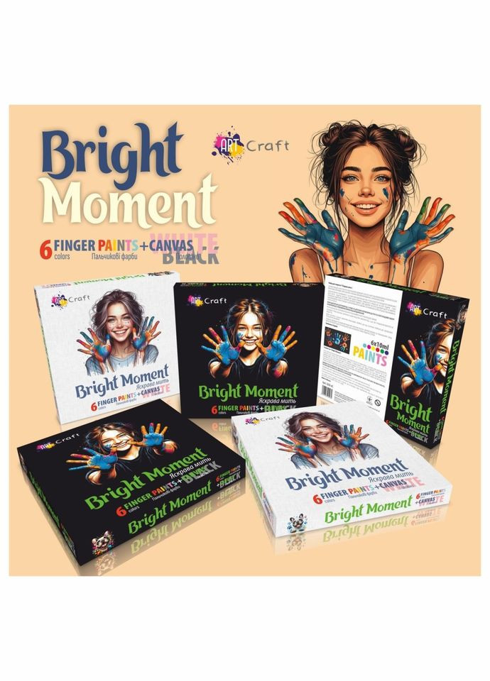 Набор для творчества "Яркое мгновение" 5030-AC черное полотно Art Craft (305315432)