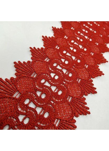 Кружево макраме 9см (20 м) Цвет-красный (23-Y12169-5) Plus-plus (352744653)