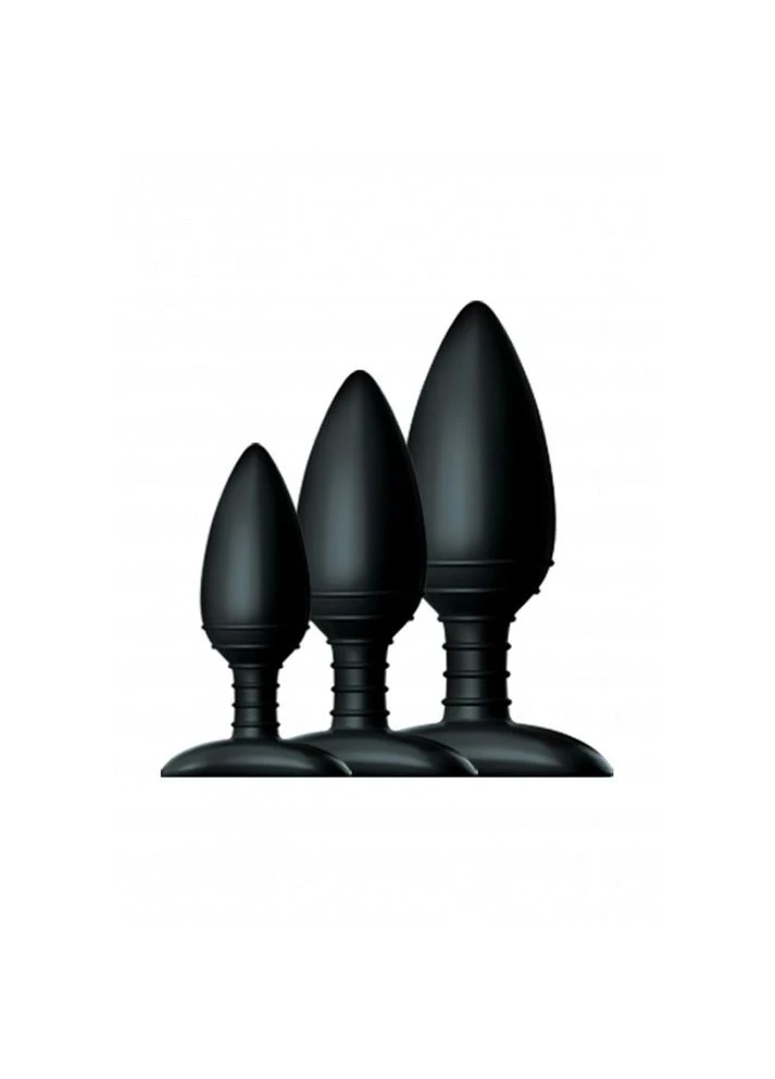 Набор анальных пробок Butt Plug Trio, 3 шт, Nexus (297133713)
