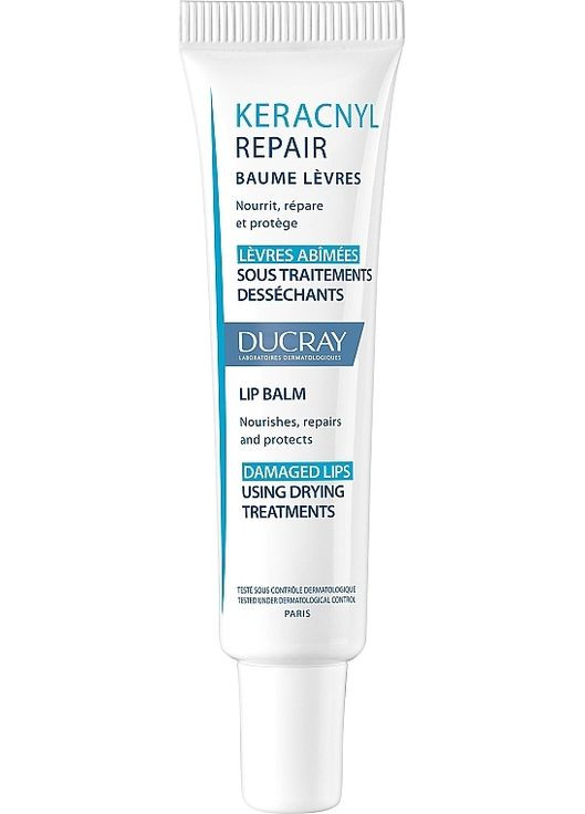 Восстанавливающий бальзам для губ Keracnyl Repair Lip Balm 15ml (831227-67347) Ducray (368603830)