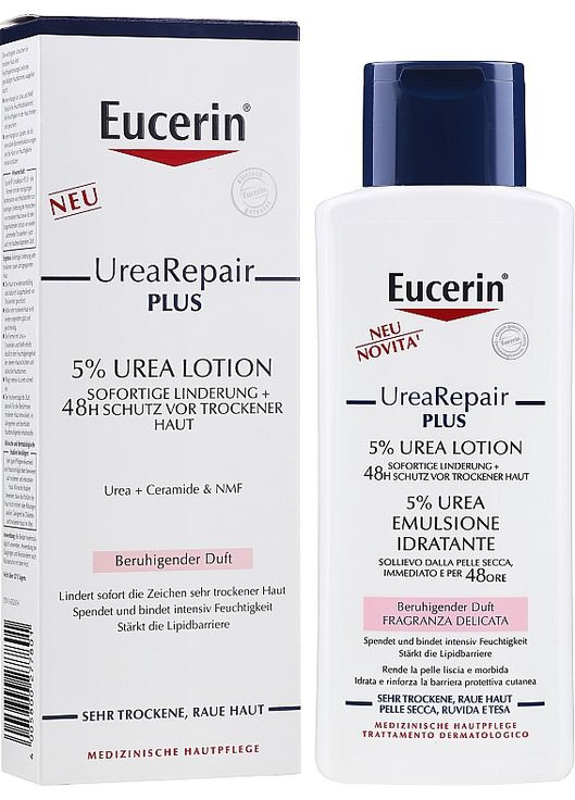 Легкий увлажняющий лосьон для сухой кожи Complete Repair Lotion 5% Urea 250ml (54185-58755) Eucerin (368662050)