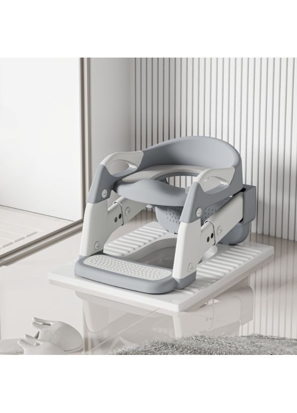 Горшок детский многофукциональный 2в1 с лестницей, ручками и мягким сиденьем Mommy Bag (357494817)