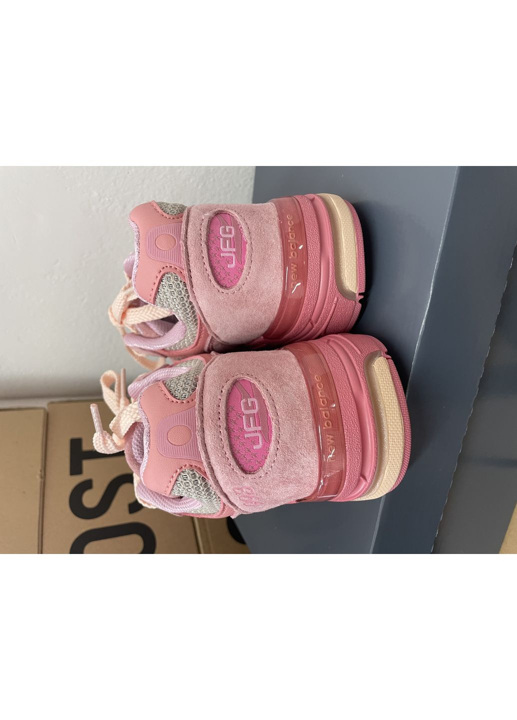 Рожеві Осінні кросівки чоловічі new balance 993 pink нью беланс 993 No Brand