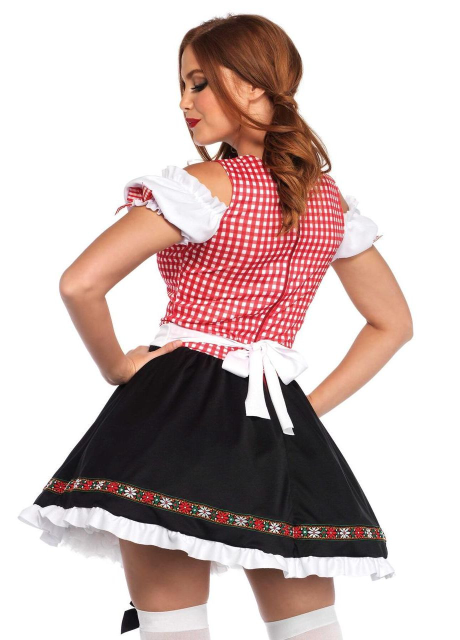 Баварский костюм «Октоберфест» Leg Avenue Beer Garden Babe S No Brand (303886142)