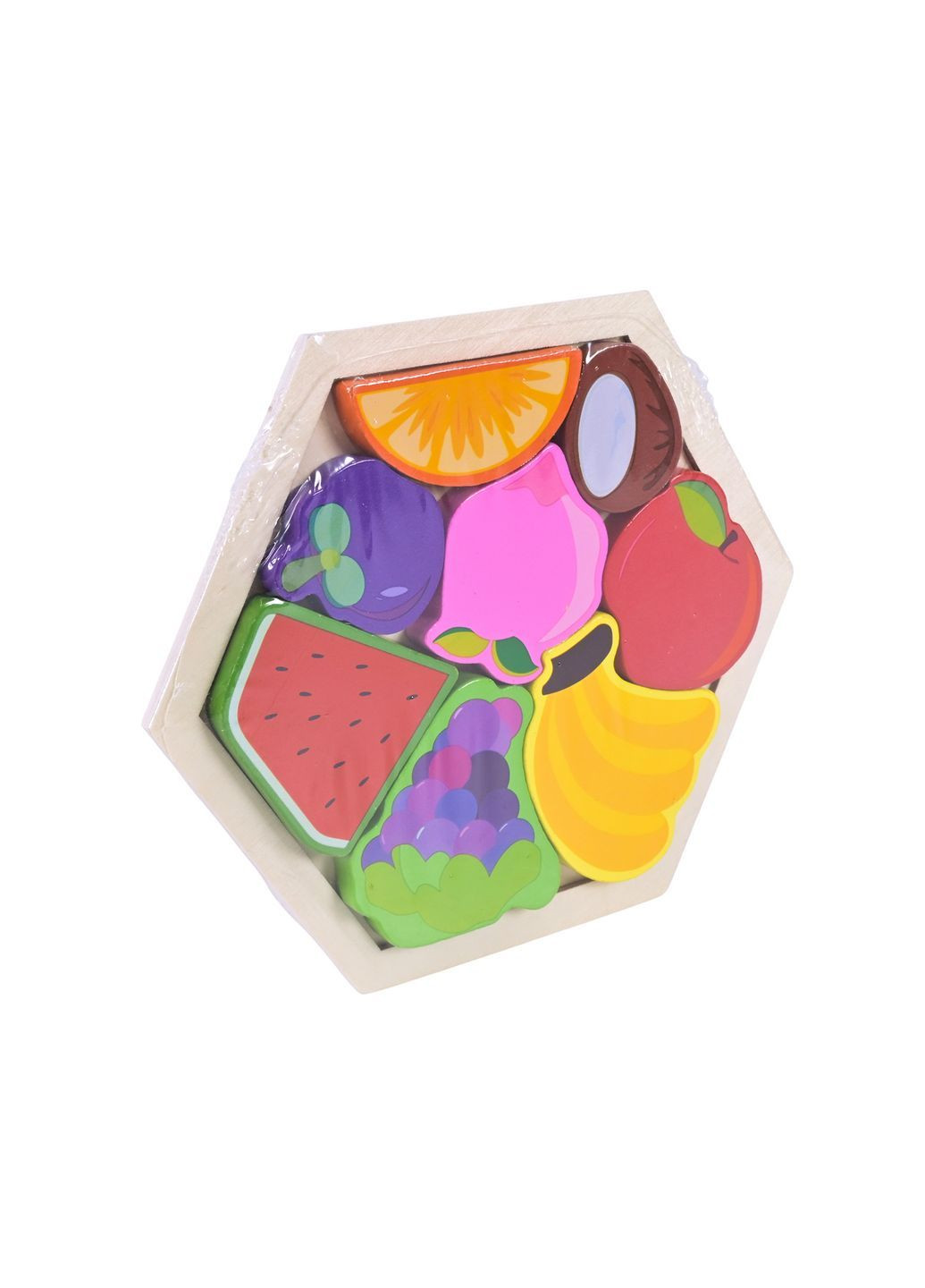 Деревянная развивающая игрушка размером 16×14×8 см в ассортименте - No Brand C9441 (371926589)