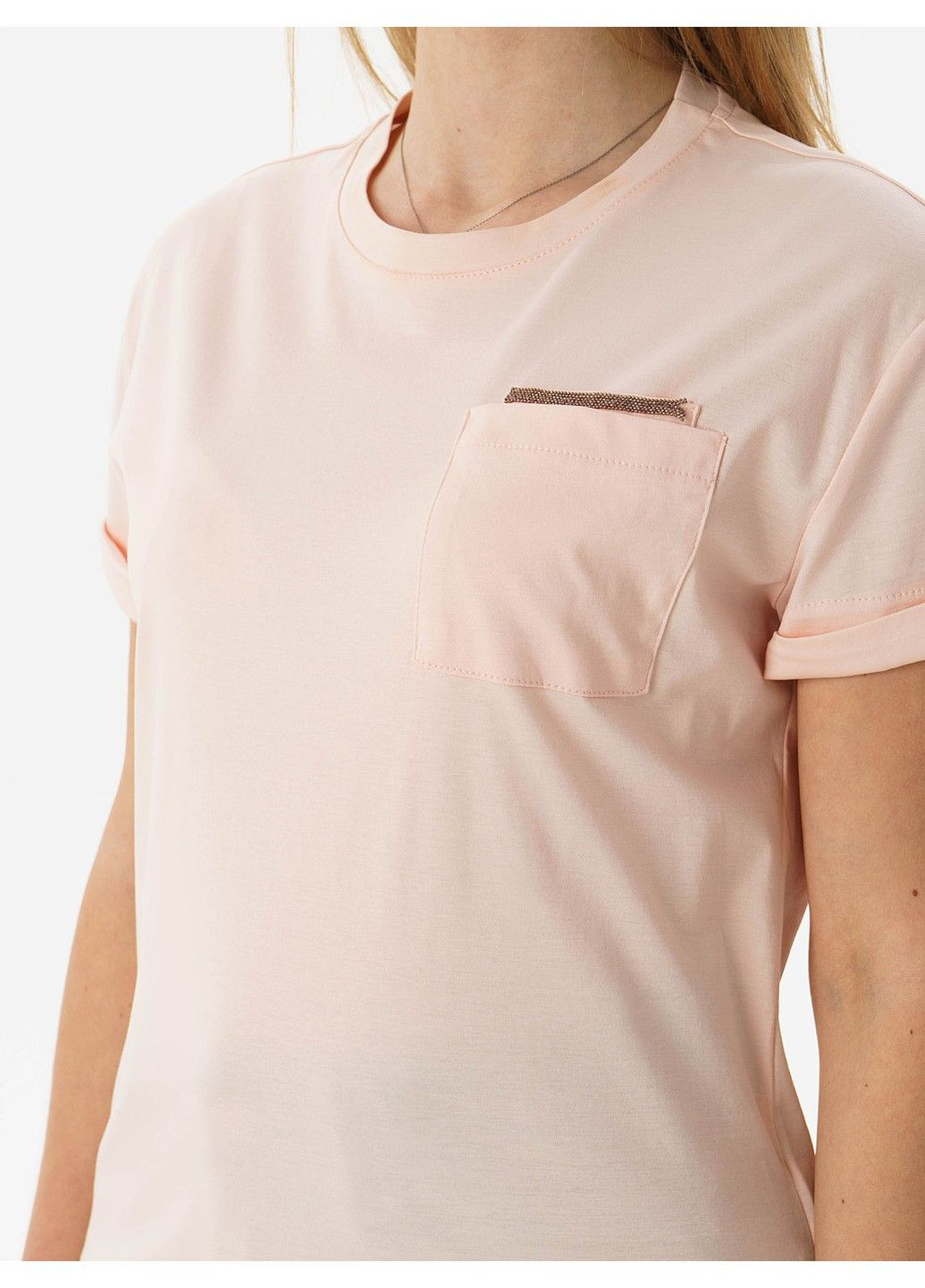 Розовая летняя футболка 21 - 08102 Buts
