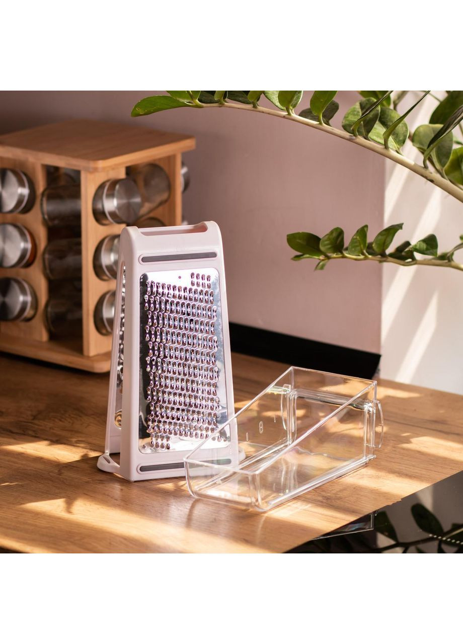 Терка ручная для овощей и фруктов с контейнером 600 (мл) HP-8-4 Ding Lanfang (368767386)