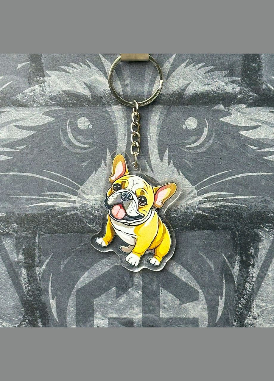 Брелок з Акрилу Французький бульдог No Brand (339619530)