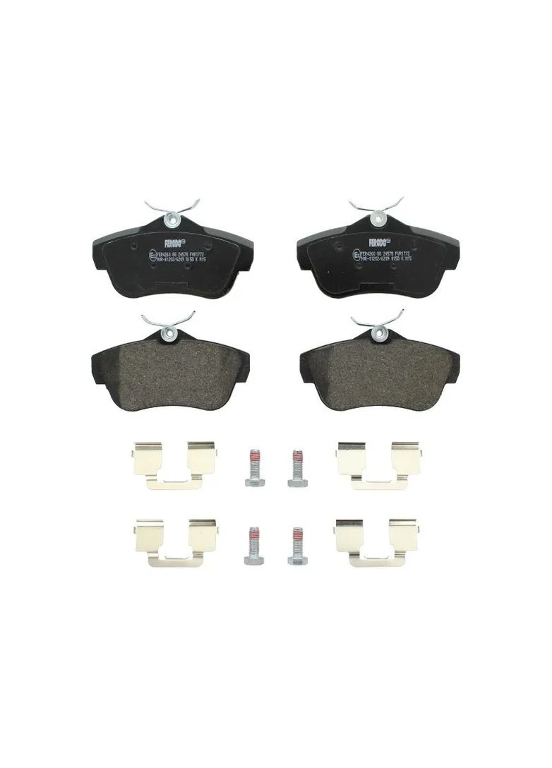 Колодки тормозные дисковые задние CITROEN JUMPY 07-. FIAT SCUDO 07-. PEUGEOT EXPERT 07- FVR1772 Ferodo (361636901)