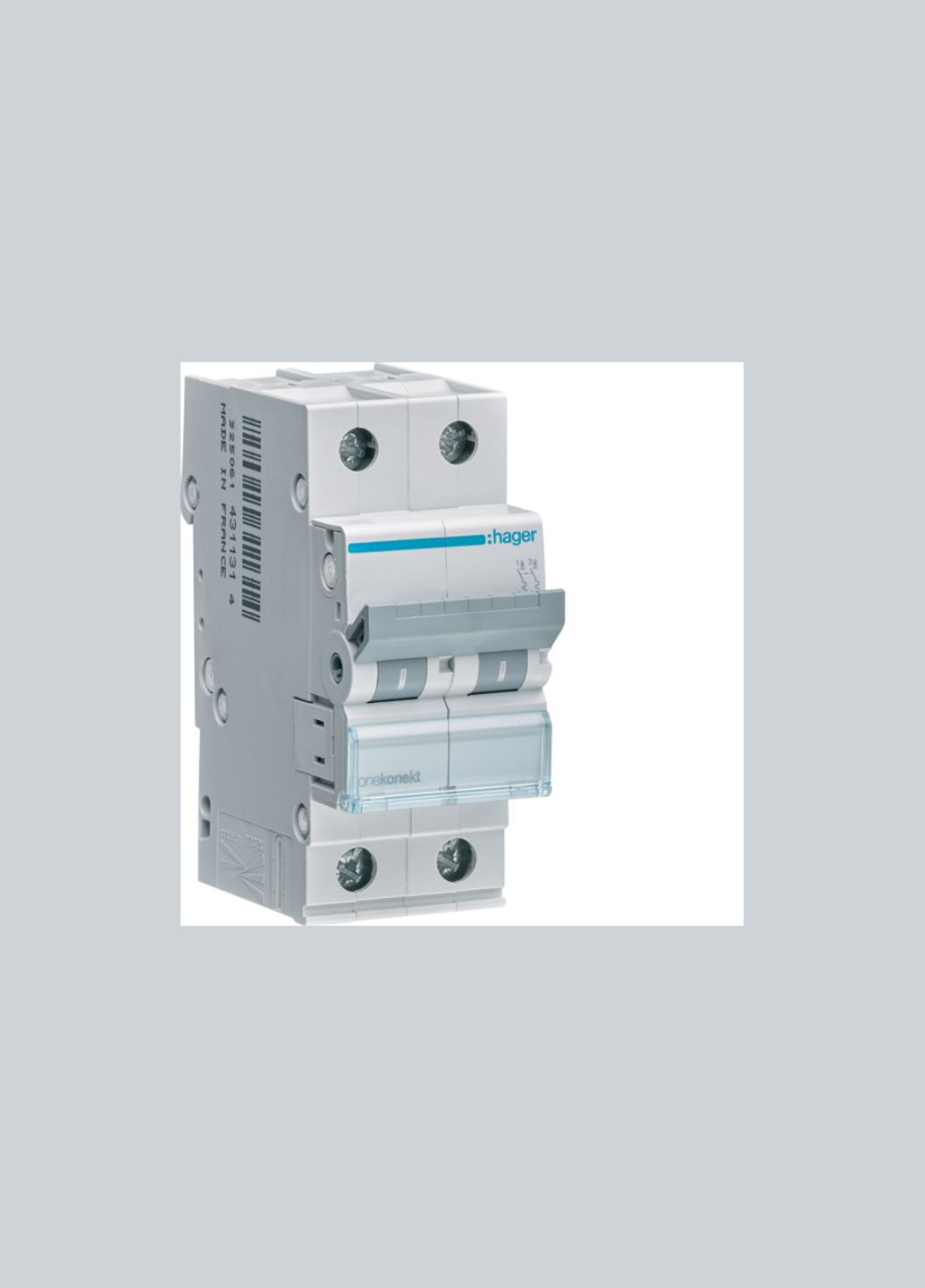Автоматический выключатель 2P 50А 6kA "C" [MCN250] Hager (337157841)