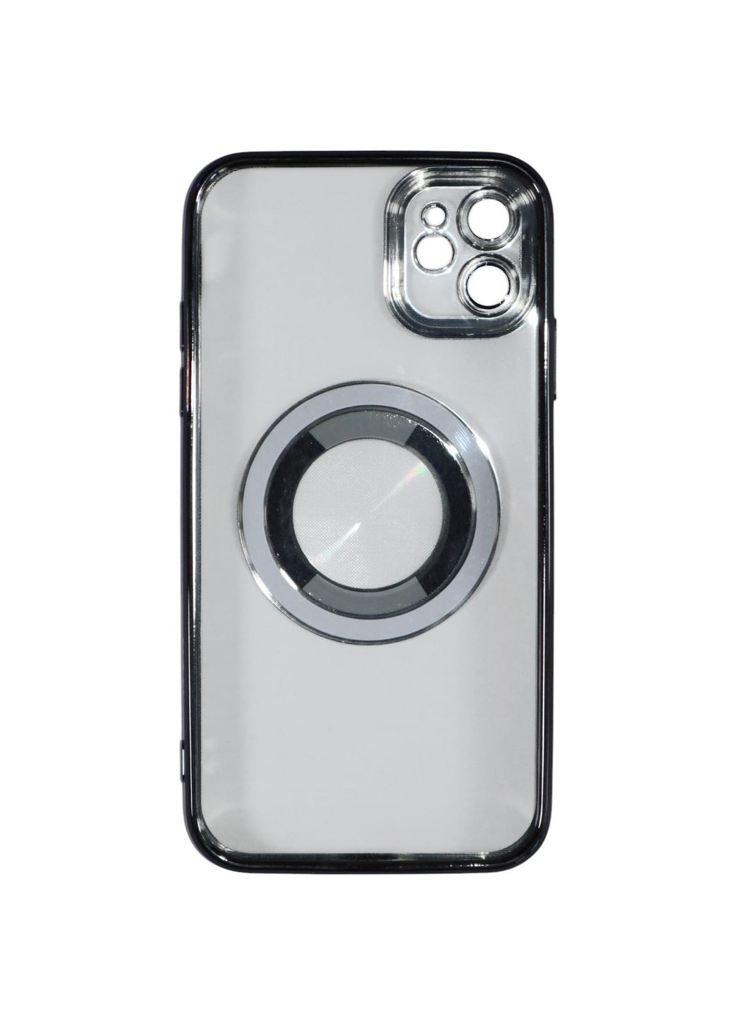 Магнитный чехол XON PhoneCase Magnetic для iPhone 11 (PCMC1111100B 8024) Черный/Прозрачный XON E-Tech (322720532)