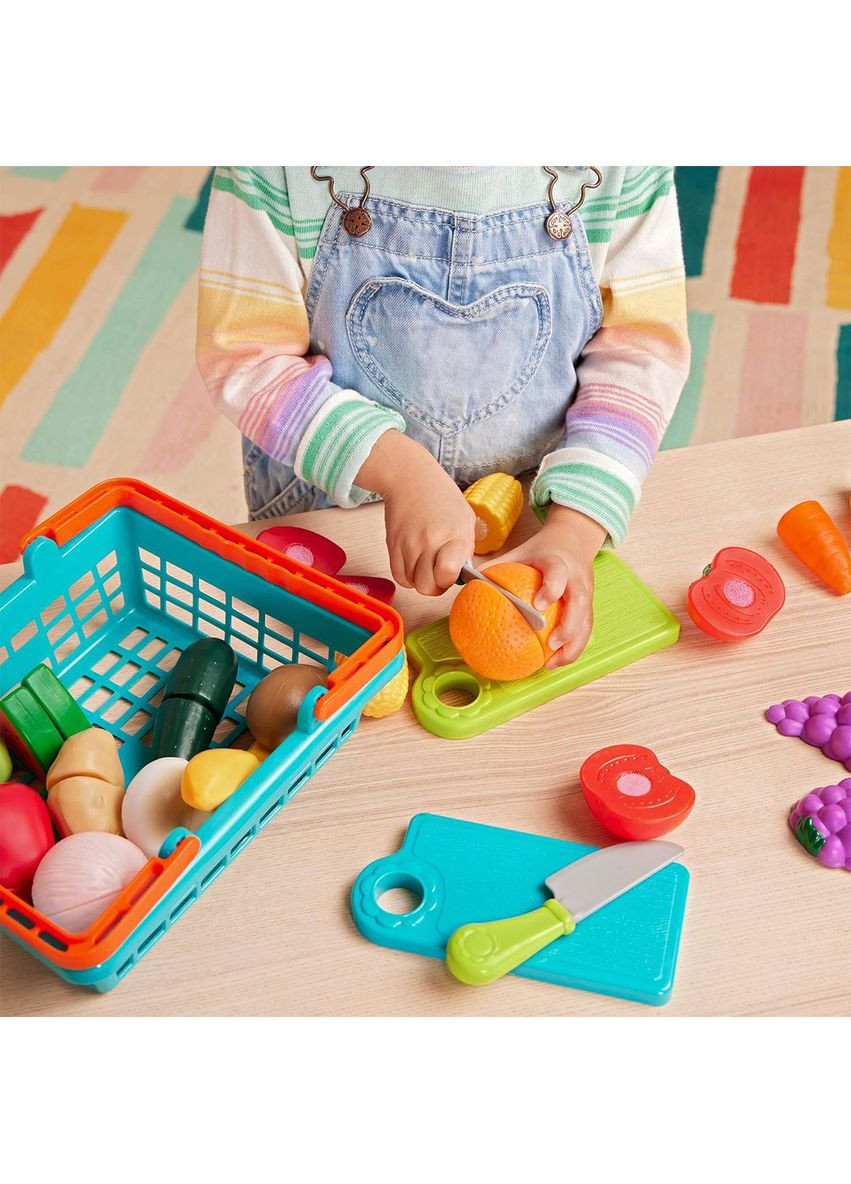 Ігровий набір Для двох Овочі-Фрукти На Липучках Battat (342752341)