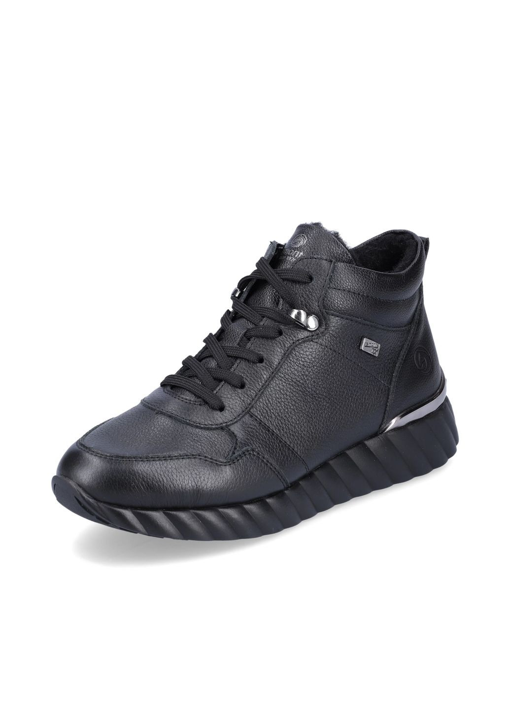 Черные всесезонные кроссовки (р) кожа 0-1-1-d-5981-01 Remonte