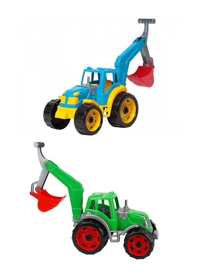 Игрушка - "Трактор с ковшом " цвет разноцветный ЦБ-00199682 ТехноК (282924607)