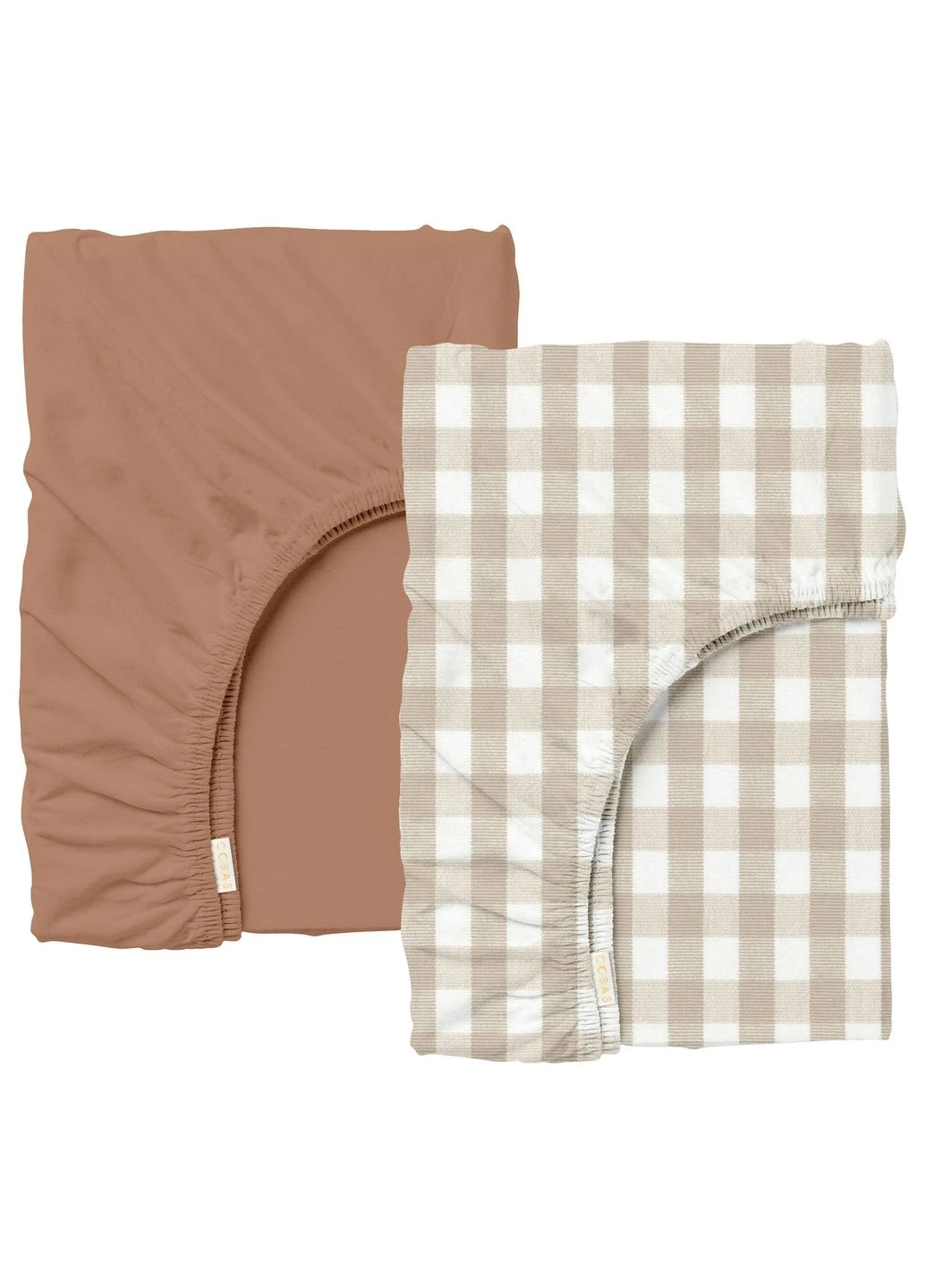 Набір простирадло на резинці 60х120 CARAMEL CHECK (4822052403839) Cosas (392175695)