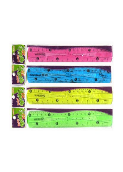 Лінійка неломайка, 20 см Flex (342417386)