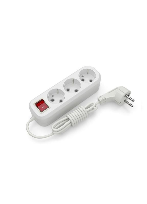 Подовжувач блоковий (ABS) 3гнізда 5м із заземленням та вимикачем C-ES-1795 ELECTRUM (370622525)