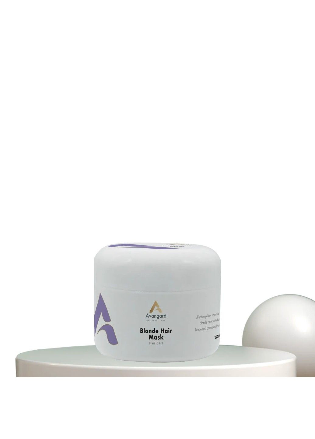 Маска для нейтралізації жовтизни освітленого волосся 250 мл A_Avangard Professional (330641384)