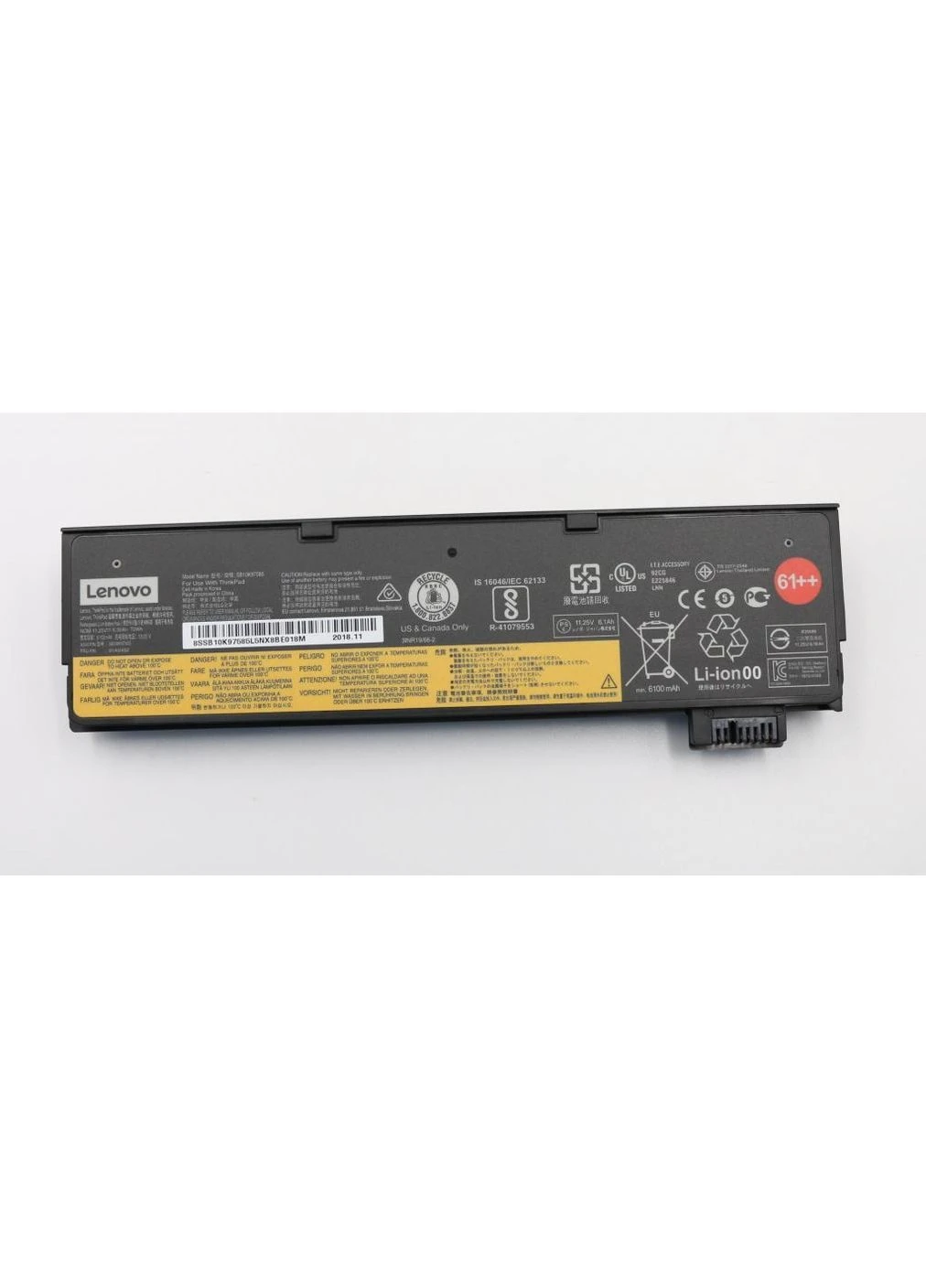 Аккумулятор для ноутбука ThinkPad T470 (61++) 01AV492, 6600mAh (72Wh), 6cell (A47526) Lenovo (391460634)