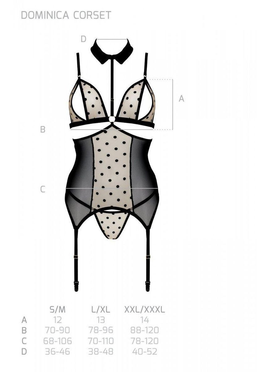 DOMINICA CORSET beige XXL/XXXL - Passion (303883645)