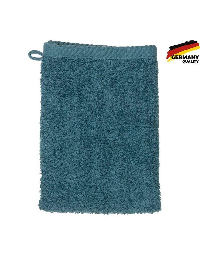 Полотенце-перчатка для лица Ladessa бирюзово-синее 15х21 см (23198) Kela (368592280)