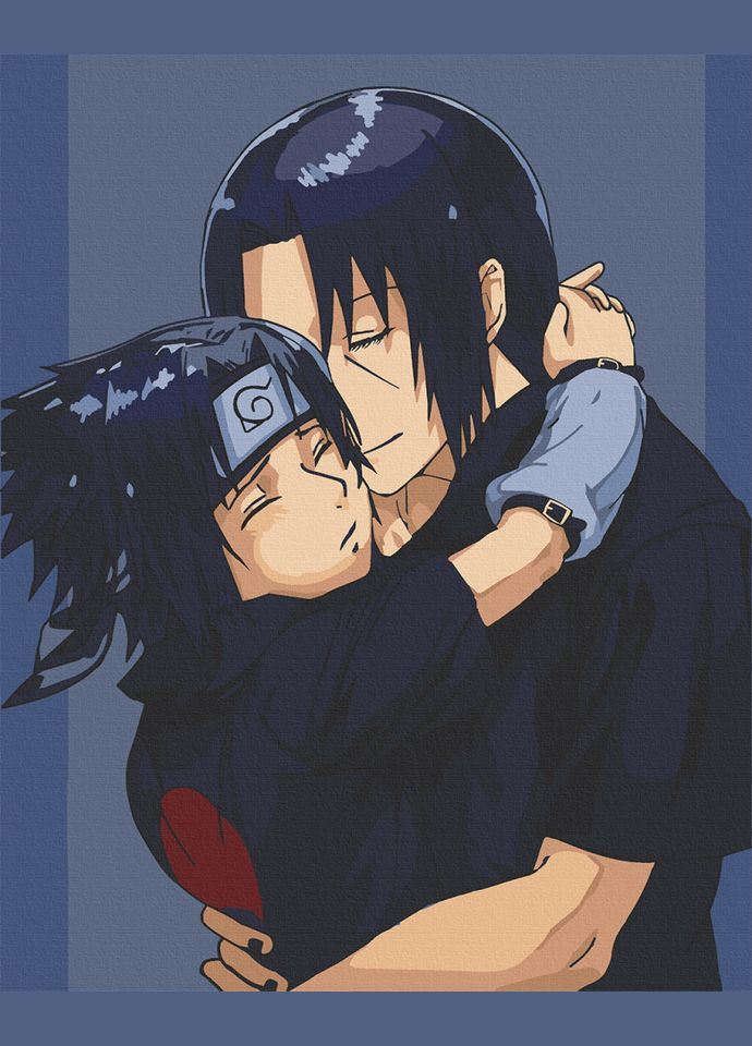 Картина за номерами. Ітачі і Саске 40х50 см 10265-AC Art Craft (300175089)