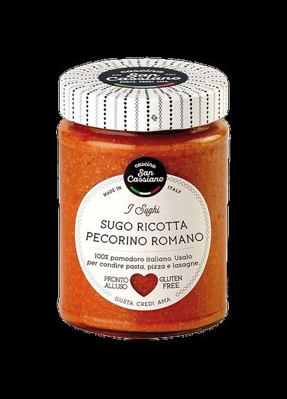 Соус пекоріно Сastina San Cassiano Sugo Ricotta Pecorino 190 г Cascina San Cassiano (349811457)