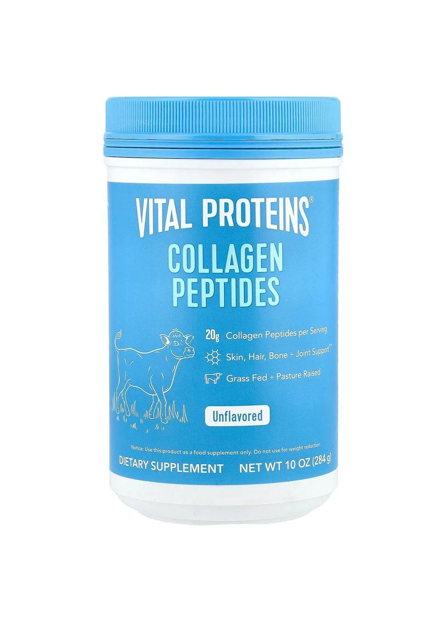 Пептиды коллагена, Collagen Peptides,, без вкуса, порошок, 284 г Vital Proteins (365754676)