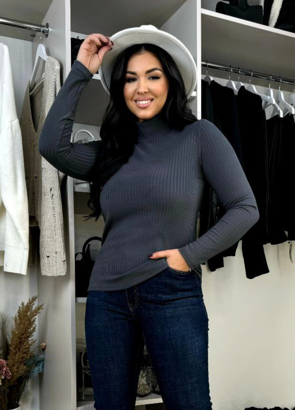 Базовый гольф в рубчик Tik-Tak (322504600)