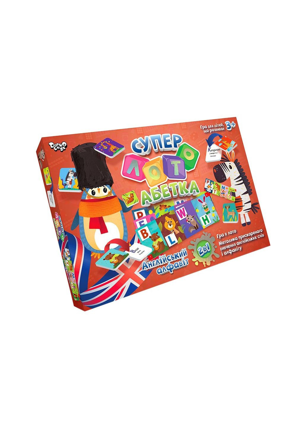 Настольная развлекательная игра "Суперлото" цвет разноцветный CB-00214782 Danko Toys (314890966)