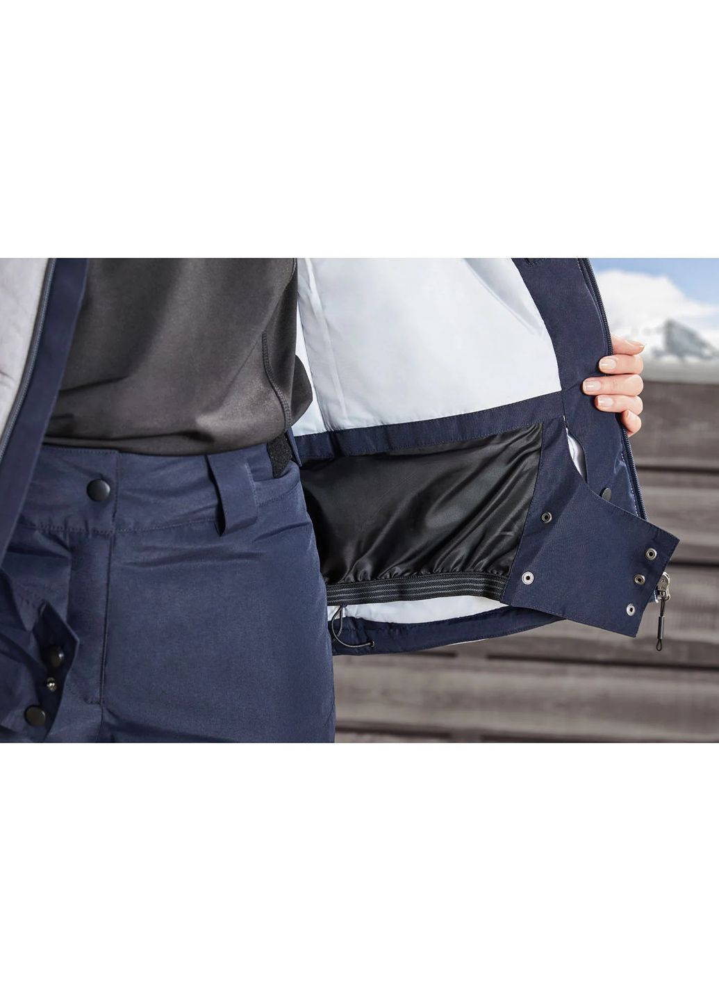 Лыжная термо куртка женская мембранная Thermolite Crivit (365771638)