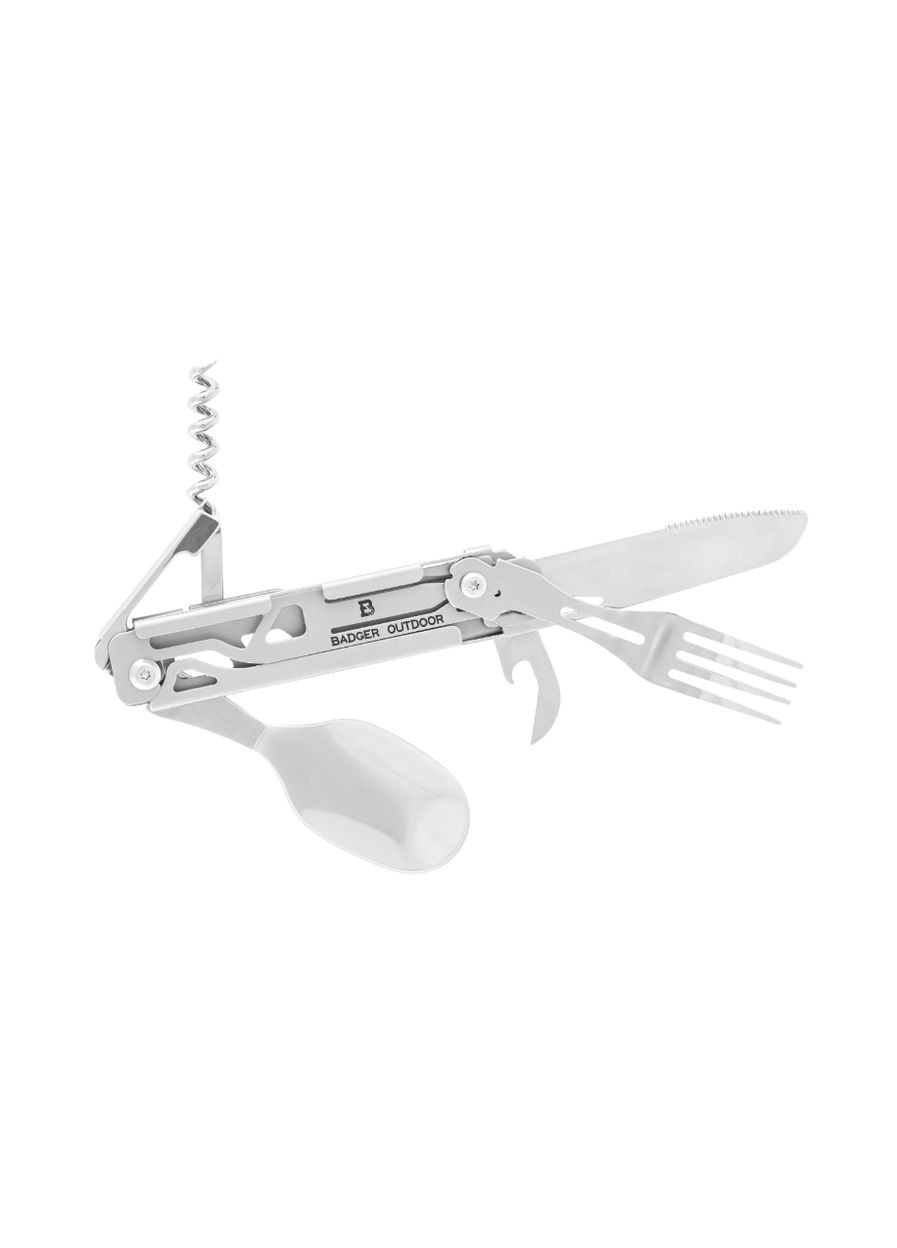 Мультитул Paw 6 Інструментів Сірий BO-KFS-AS Badger Outdoor (342966513)