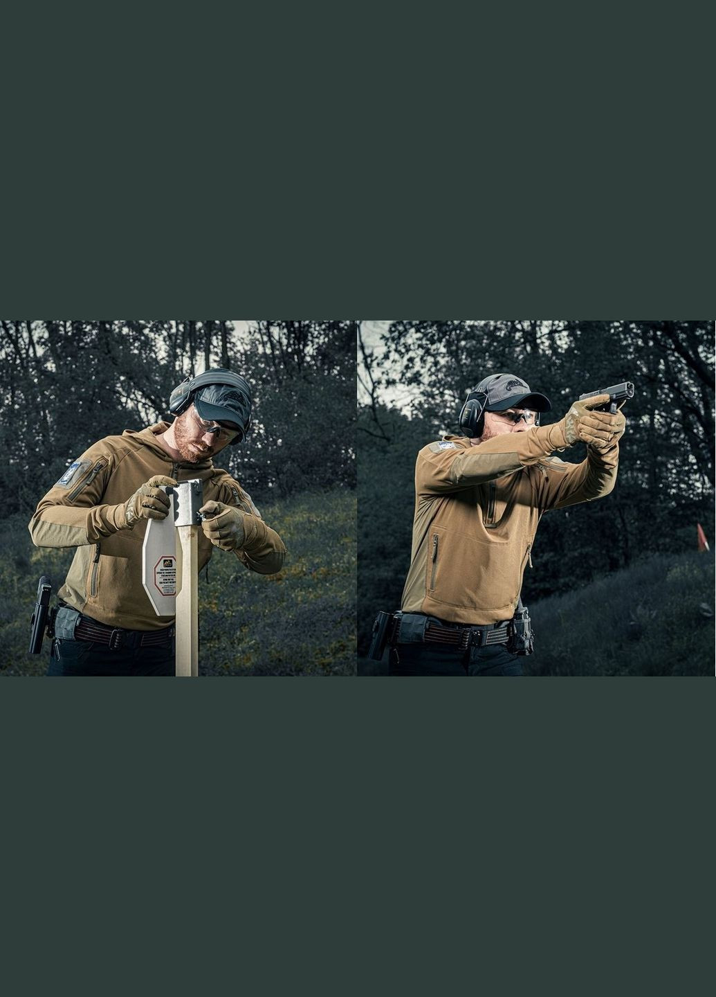 Тактическая рубашка Range Hoodie Shadow Grey Helikon-Tex (315438951)