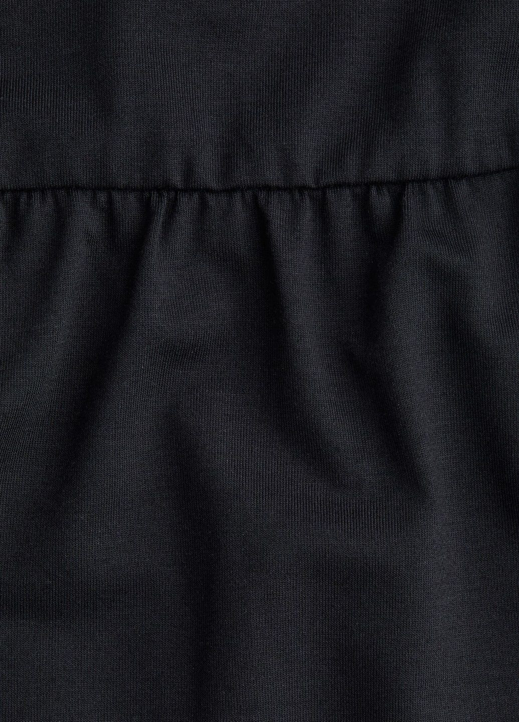 Черное кэжуал платье H&M однотонное