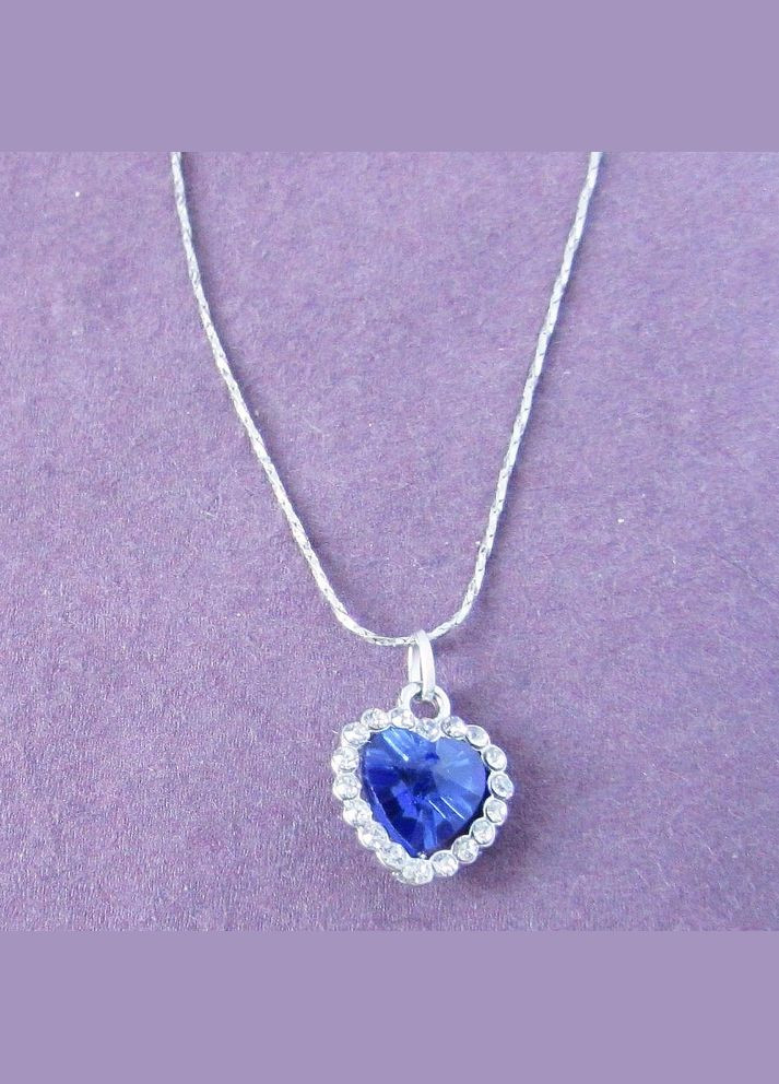 Синій ювелірний кулон Серце океану Fashion Jewelry (336949700)