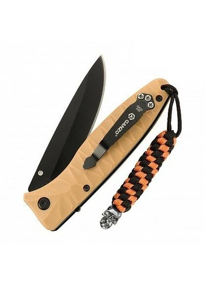 Темляк Helix Skull Black/Orange M-TAC (296654102)