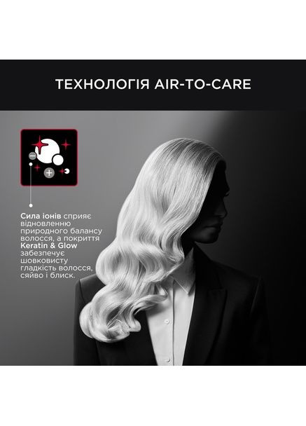 Фен Glow Addict CV613LF0 Rowenta (370614832)