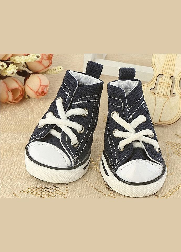 Кеди для котів Pet Style "Vans" Темносині 8 No Brand - (323234031)