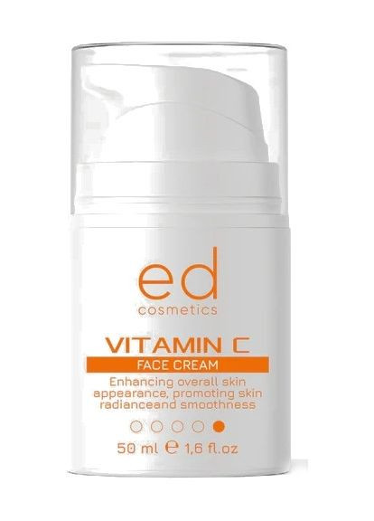 Крем для обличчя з вітаміном C Vitamin C Face Cream 50ml (1467652-36006740) ED Cosmetics (368659497)