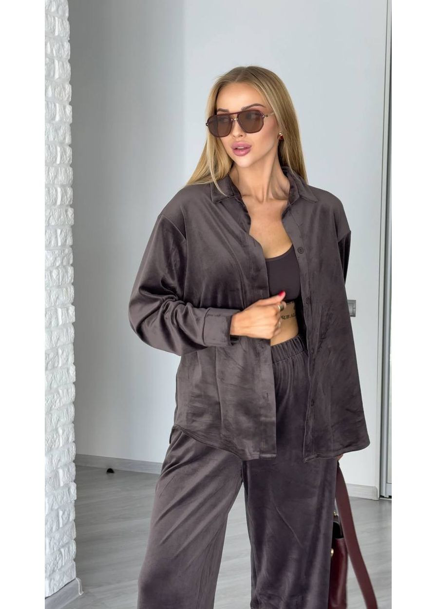 🔥Велюровый костюм премиум качества в любимых цветах - ЗАМЕРЫ ВОПИСИ🔥 DK/DL Мода без кордонів (370493333)