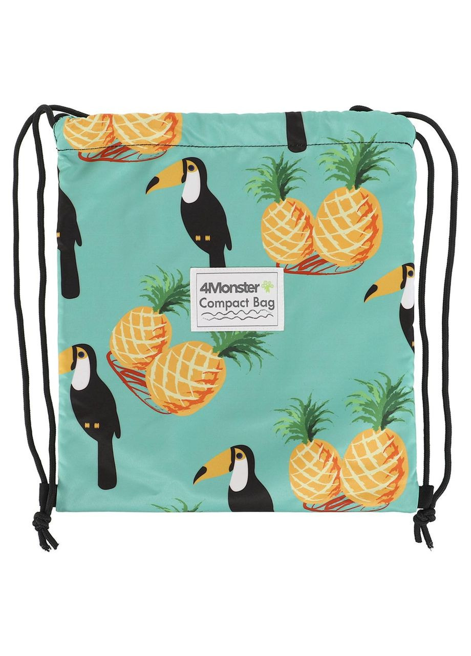 Рюкзак-мішок COMPACT BAG T-SKB (T-SKB_Бірюзовий) 4monster (369766530)