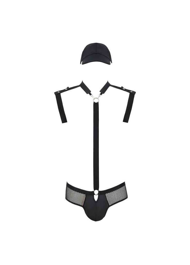 Комплект еротичної чоловічої білизни 038 John black CherryLove Passion (296623477)