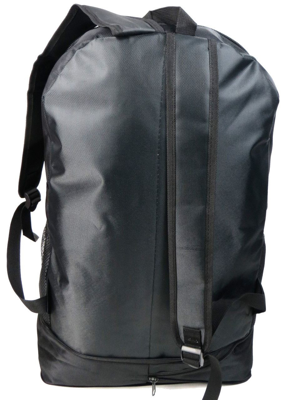 Рюкзак туристический с возможностью увеличения S9802 40L Черный с синим Caslon (297643279)