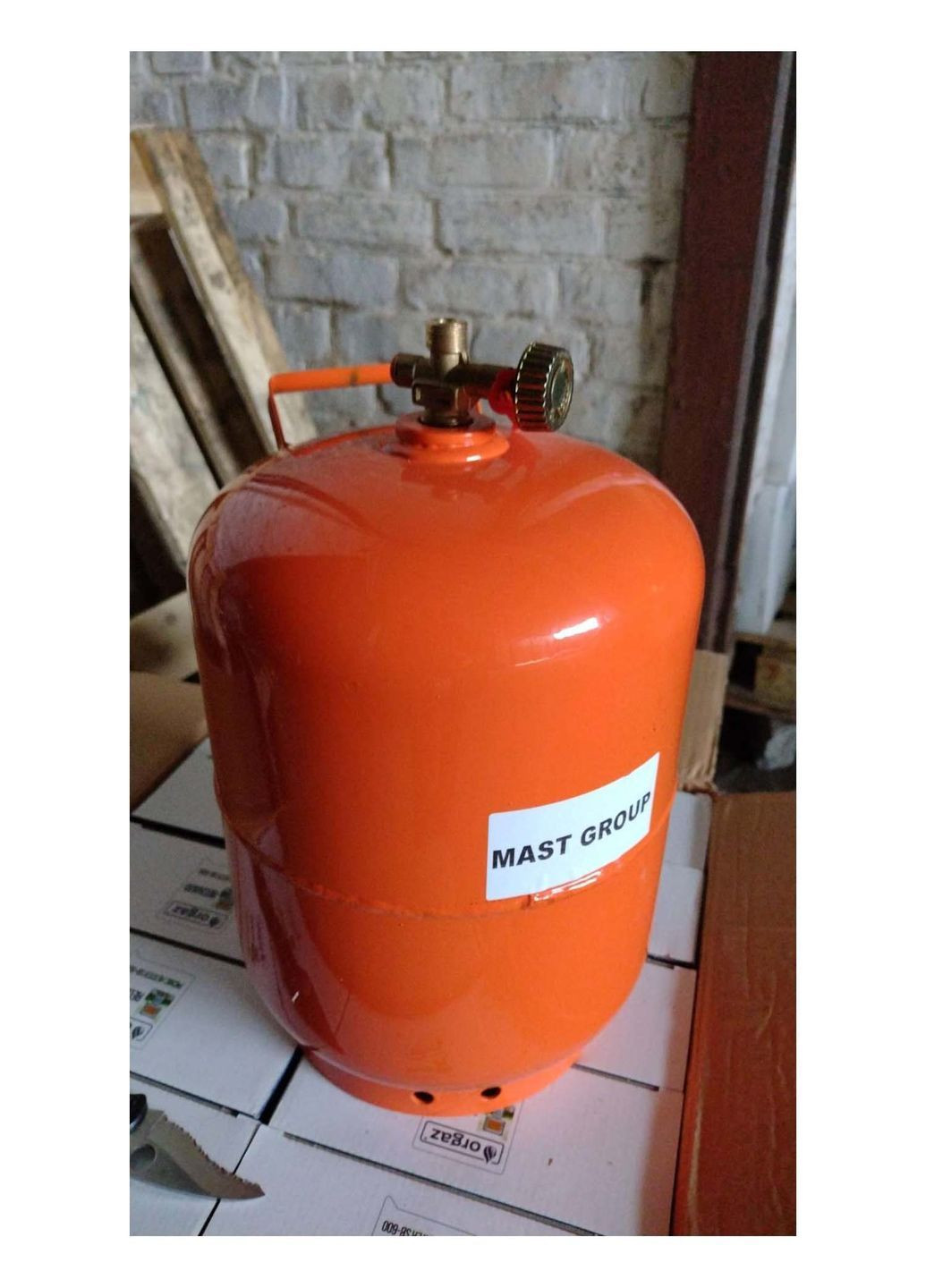 Газовая горелка 220 мм с баллоном комплект газовый кемпинговый 5 кг/12.5 л Nurgaz (373274421)