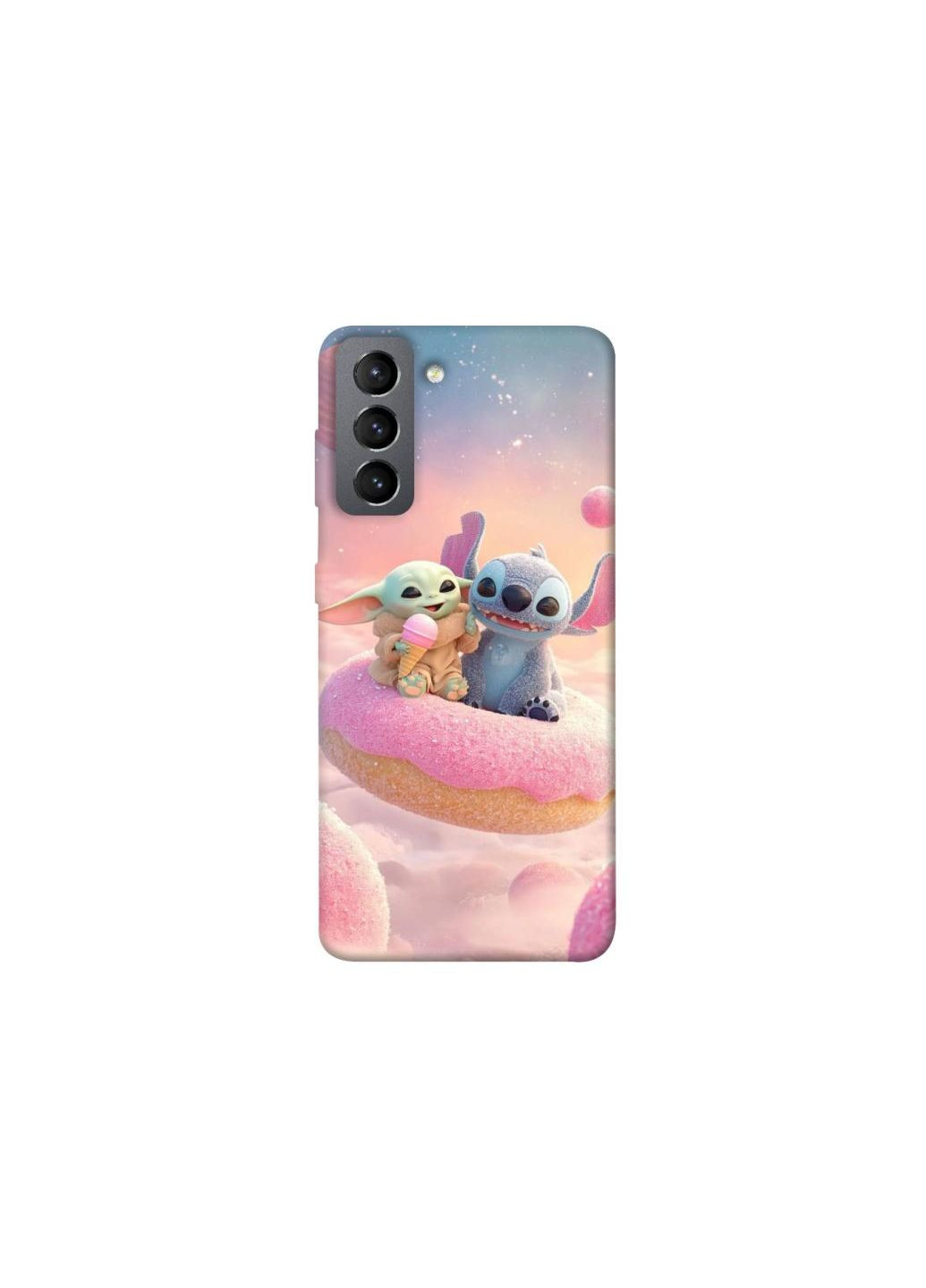 Чехол на Samsung Galaxy S21 FE Stitch ver.17 Frontalka (361100422)