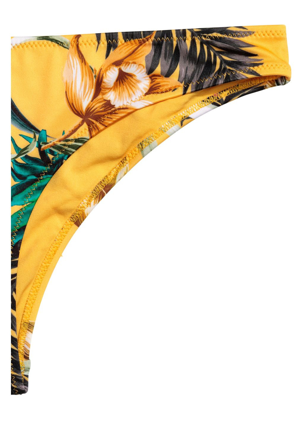 Желтые купальные трусики-плавки,желтый в цветные узоры, H&M