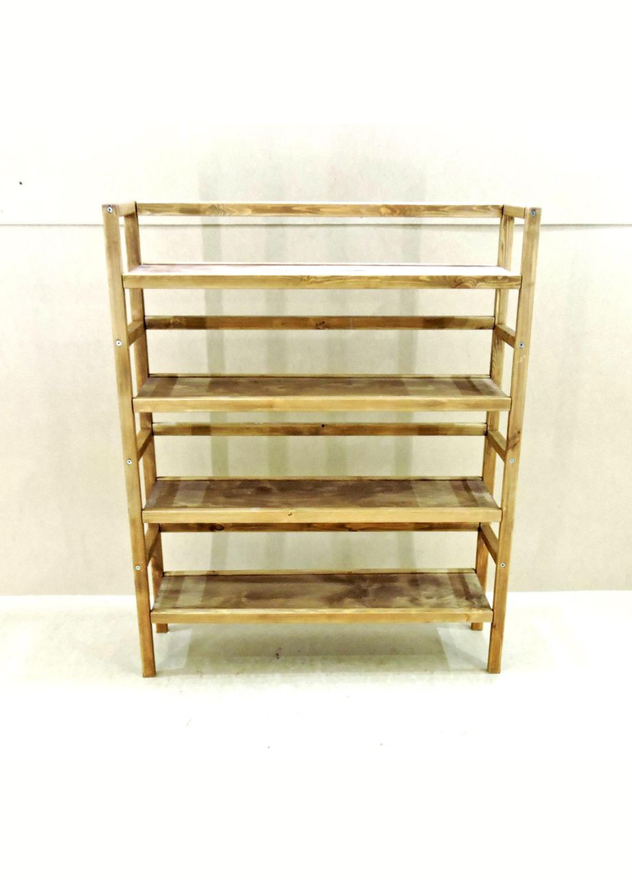 Етажерка розбірна з дерева Лестер 90х25х111 мускат (МЕБ-0020607) No Brand (327865253)