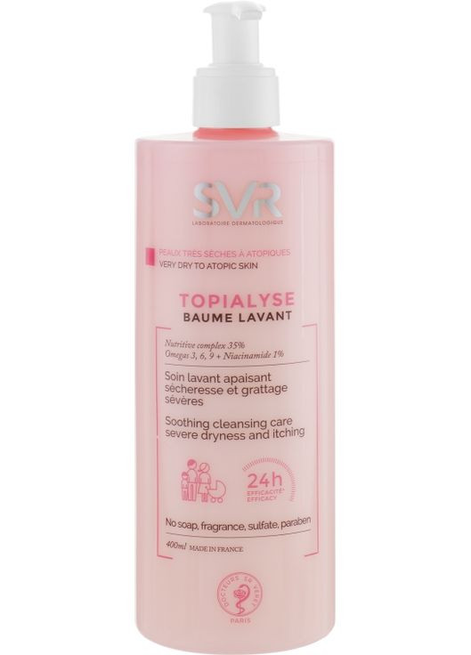 Очищающее средство для лица и тела Topialyse Baume Lavant 400ml (596943-20730) SVR (368634255)