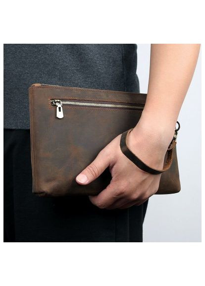 Сумка (14954) Vintage У шкірі Crazy horse Коричнева (364661144)