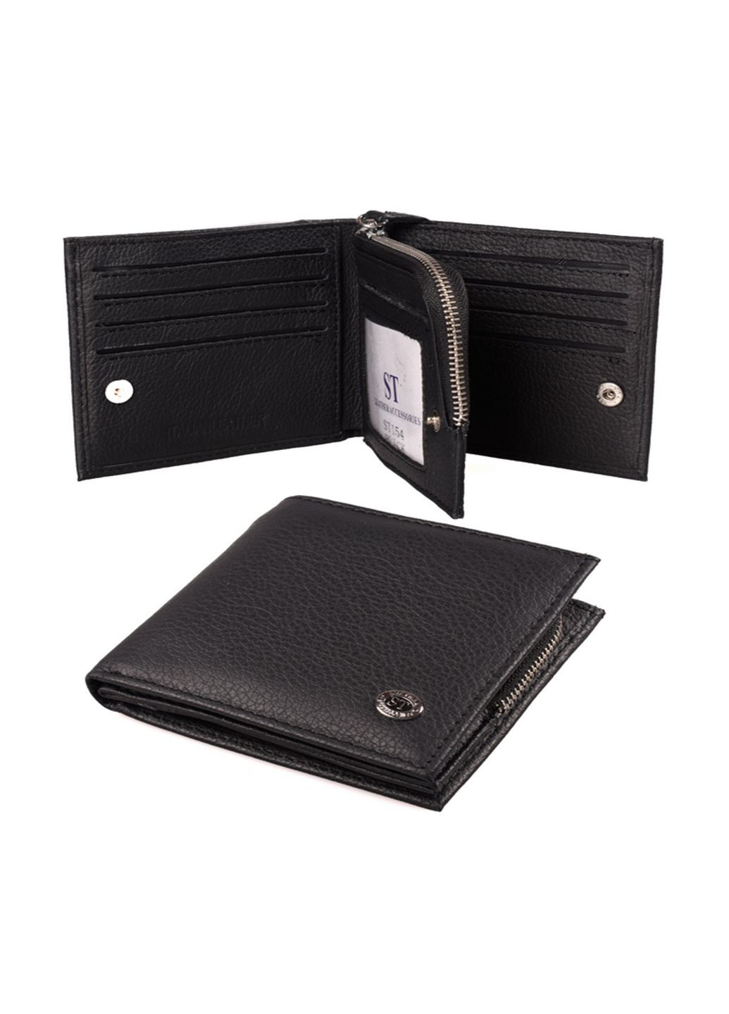 Чоловічий шкіряний гаманець ST 154 (290663494)